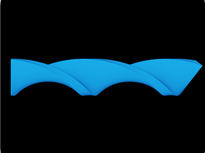 Flow blue dark design flow logo simple