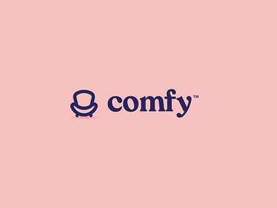 "Comfy" branding concept for a Personal Brand. Feedback welcome branding comfy concept confort design icon logo ux web