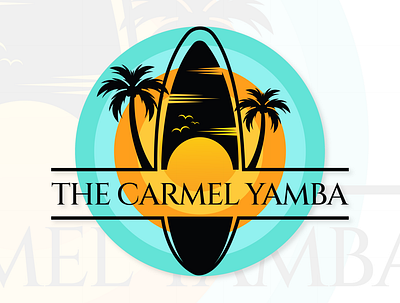 The carmel branding graphic design illustration logo typography vector