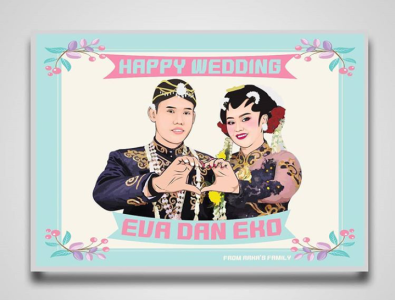 Wedding Vector Vexel Art animation art design illustration illustrator typography ui ux vector web website