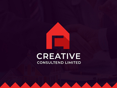 creative consulting reas estate logo best logo best logo designer in dribbble brand design branding branding design consulting home logo logo design logo designer logos 2020 modern logo modern logo designer realestate red logo