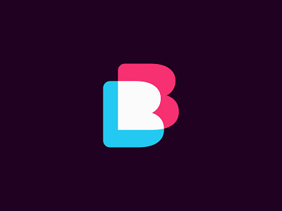 b logo, b latter mark,lettermark