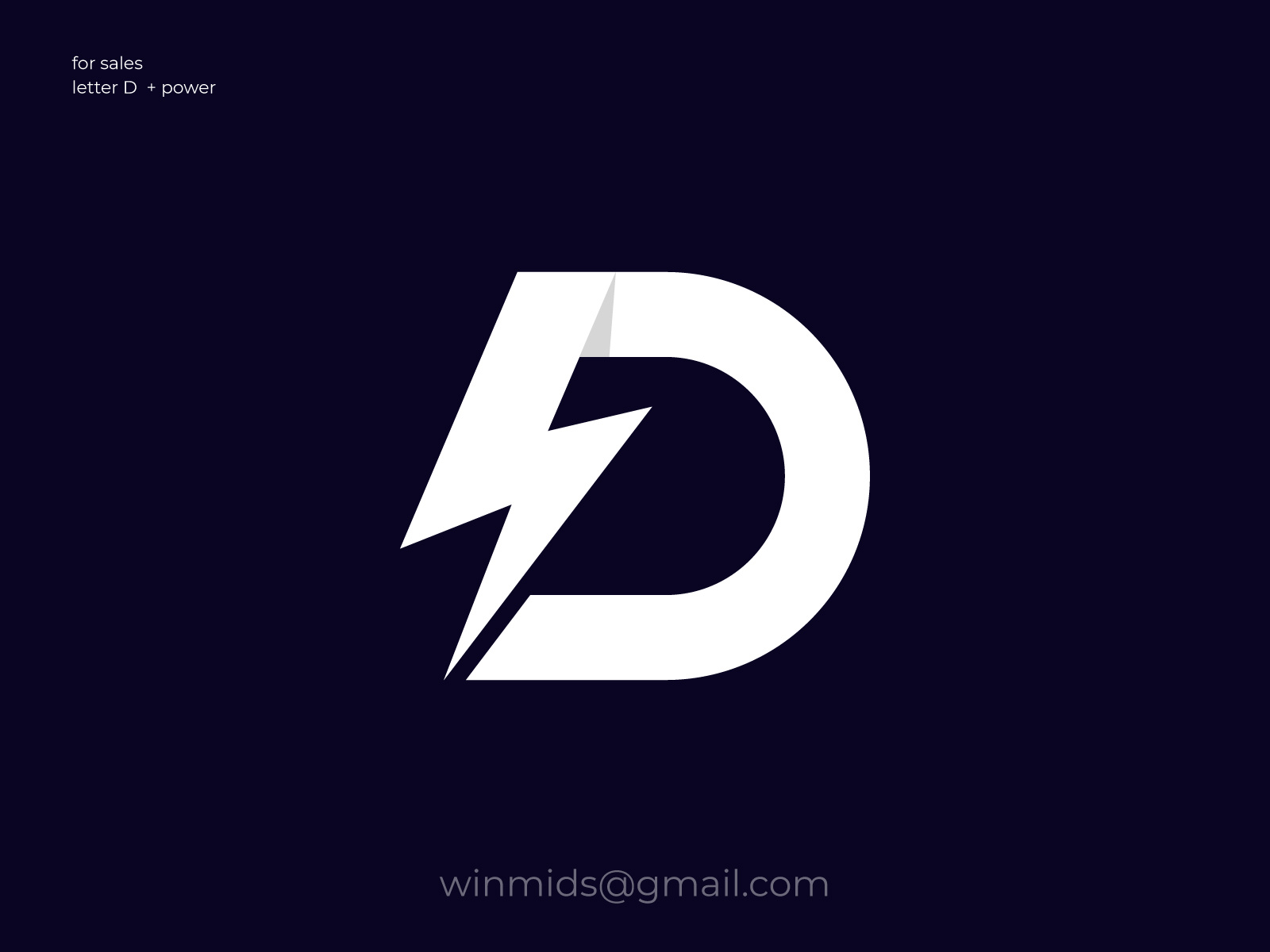 Letter D And Power Combination Logo By Winmids On Dribbble