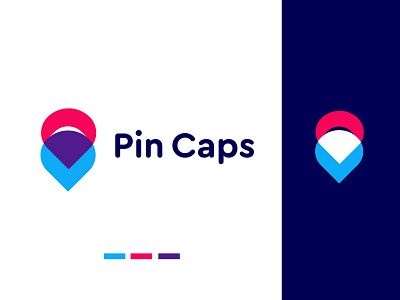 location logo / pic caps mobile app
