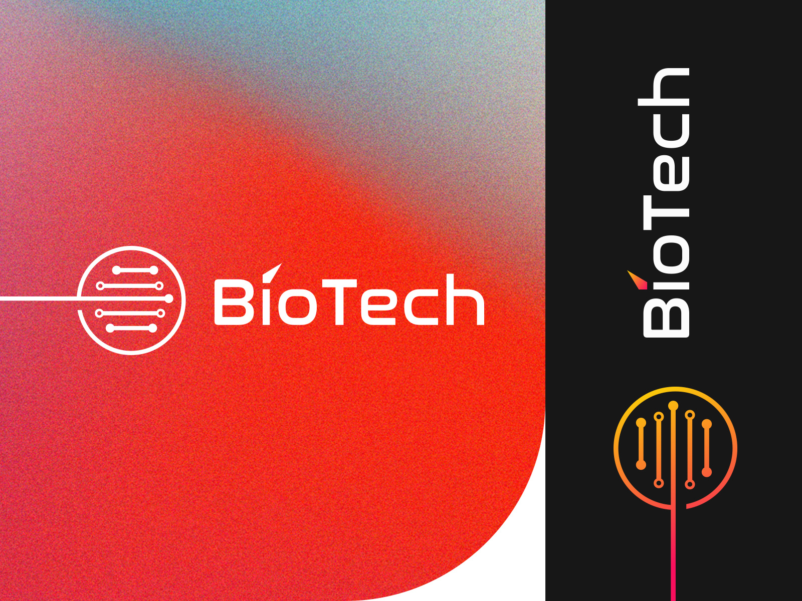 biotech logo by winmids on Dribbble