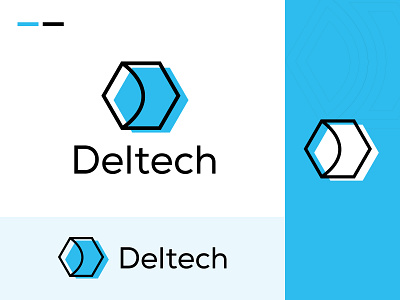 Technology company logo design