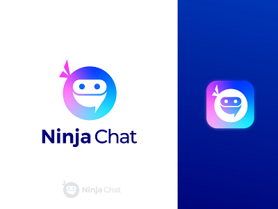 Chat app icon brand identity branding chat app icon logo design