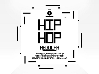 Hip Hop Typeface branding design font design graphic design typography