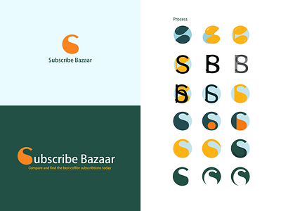 Subscribe Bazaar design graphic design icon logo minimal typography ui web website