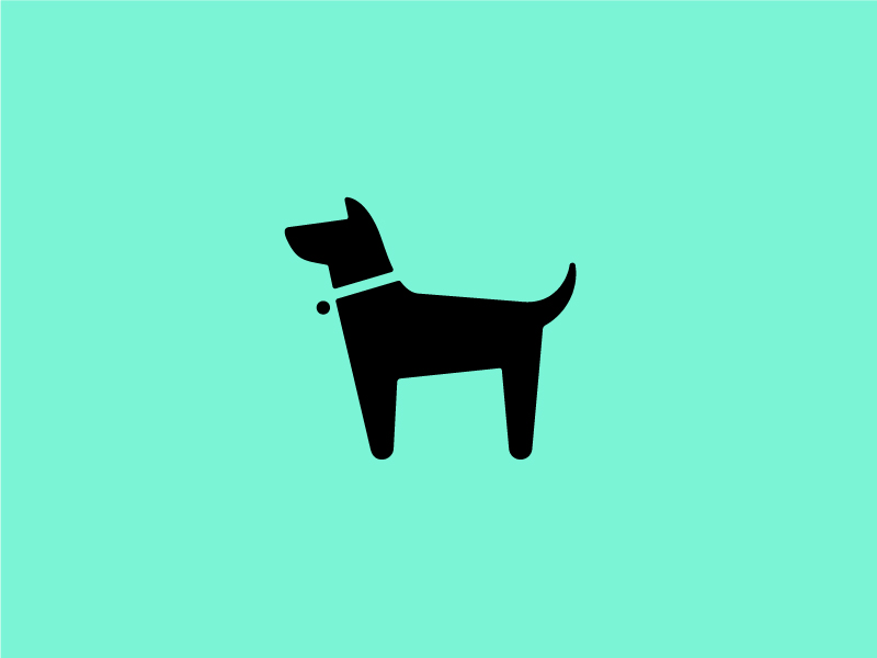 Dog Icon by Greg Anthony Thomas on Dribbble