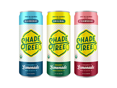 Sleek Cans lemonade packaging