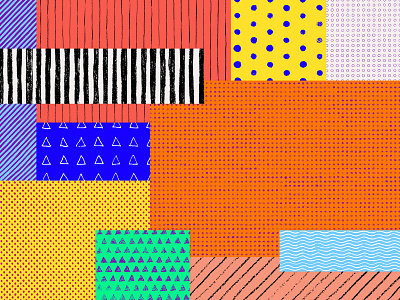 Pattern & Color Study color composition pattern