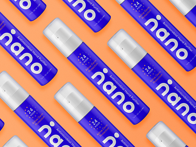 Nano Packaging branding human identity logo nano packaging science technology