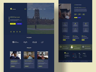 EduPlan Landing Page