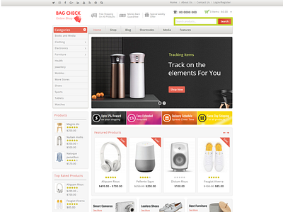 E-commerce website design