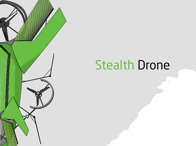 Stealth Drone automobile industrialdesign productdesign