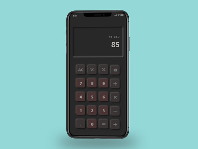 Calculator soft UI