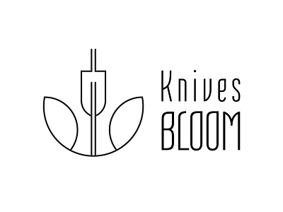 Knives Bloom knives lily logo shop