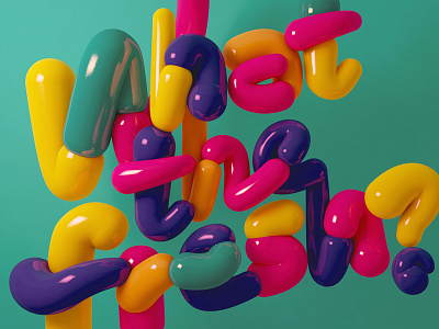 Method Typography Artworks (3) 3d clean colors fightdirty illustration illustrator letters method photoshop typography usa