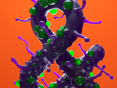 Signum Infecta 2 3d ampersands artdirection artdirector bacteria colors design digitalart illustration illustrator letters photoshop typography