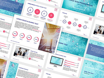 Slides Presentation - Company Data analityc branding business company content creative data deck design graphic design illustration infographic inspiration keynote layout management office pitch powerpoint presentation