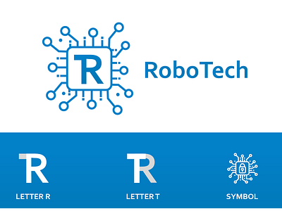 RoboTech Logo Concept