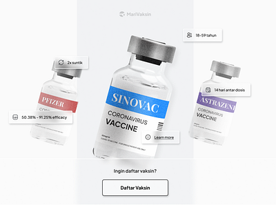 Covid-19 Vaccine Landing Page app clean covid covid 19 covid landing page covid vaccine covid web design graphic design illustration landing page ui ux vaccine landing page vaccine web vector web web design web landing page website