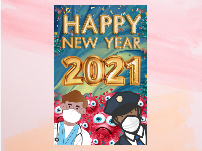 New Year 2021 | Poster Design | Adobe Photoshop adobe animation branding design graphic design illustration logo typography vector web