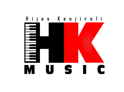 Logo Design | H K Music | Branding | Adobe Photoshop 3d adobe animation branding design graphic design illustration logo motion graphics ui ux vector