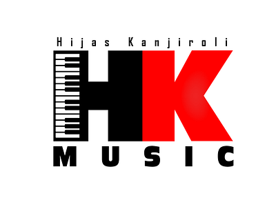 Logo Design | H K Music | Branding | Adobe Photoshop