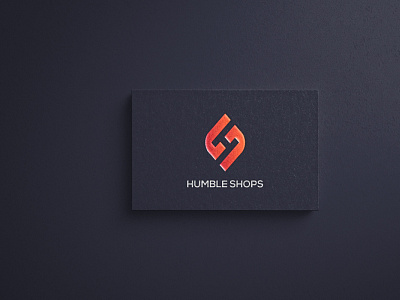 Humble Shop Logo Branding branding design icon illustration letter logo letter logos logo branding logos graphics minimal shop logo ux vector