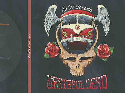 Album Cover album cover grateful dead illustration