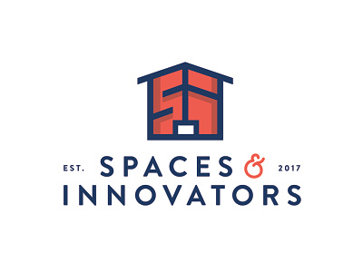 Spaces & Innovators branding design element graphic logo typography vector