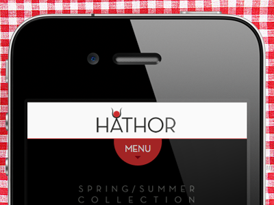 Hathor - Homepage /01 (iOS)