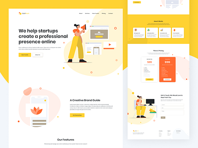 Landing Page Design