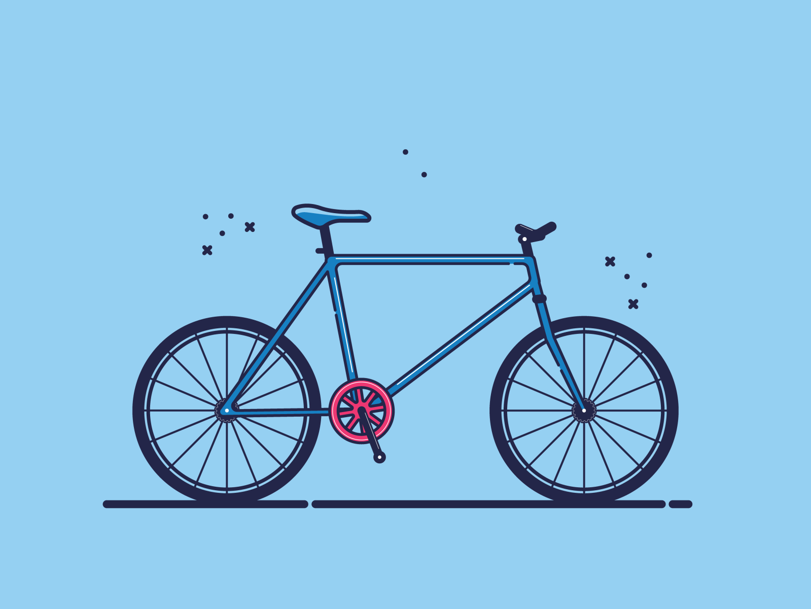 Bicycle by Garin Nugroho on Dribbble