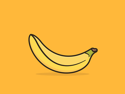 Banana design flat flat design flat illustration icon illustration ui vector illustration