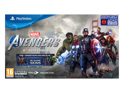 PlayStation Marvel Avengers Launch