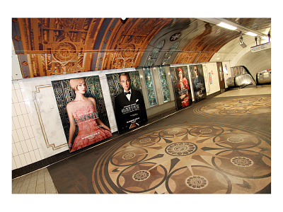 Great Gatsby Premier Vinyl Wrap @ Oxford Circus