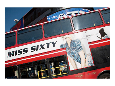 Miss Sixty Bus Advertising