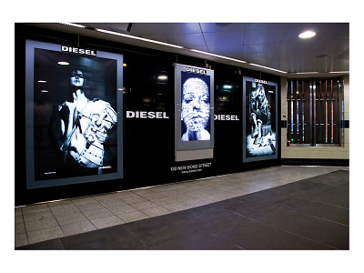 Diesel Digiwall Bond Street Station