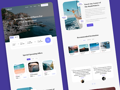 Travel Agency Landing Page