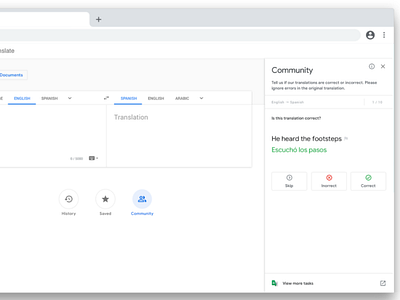 TranslateComm3 content design content strategy design google google design googletranslate ui ux writing uxdesign uxwriting