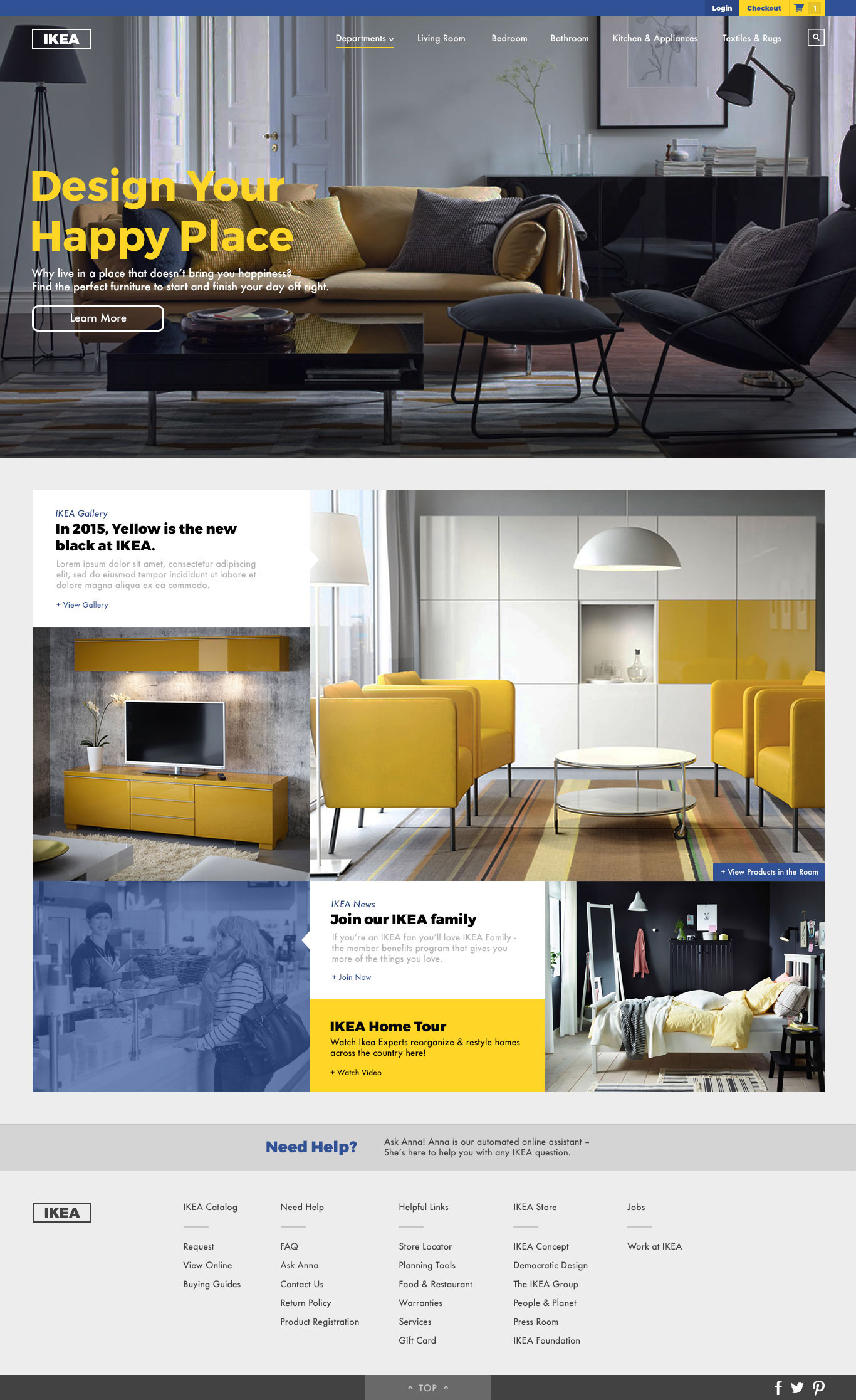  Ikea Website  Redesign by Derick Anies on Dribbble