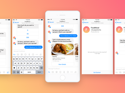 FoodMood Bot for Messenger