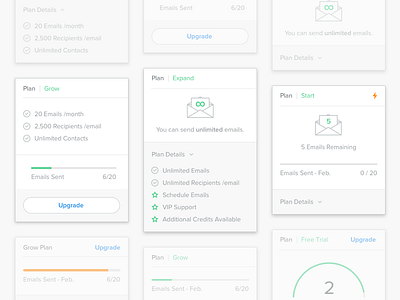 Promote Plan Card Early Concepts