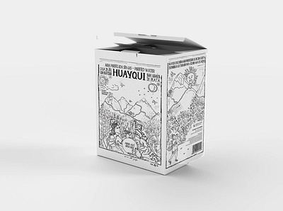 Water Branding: Hanan Huayqui branding concept packaging water