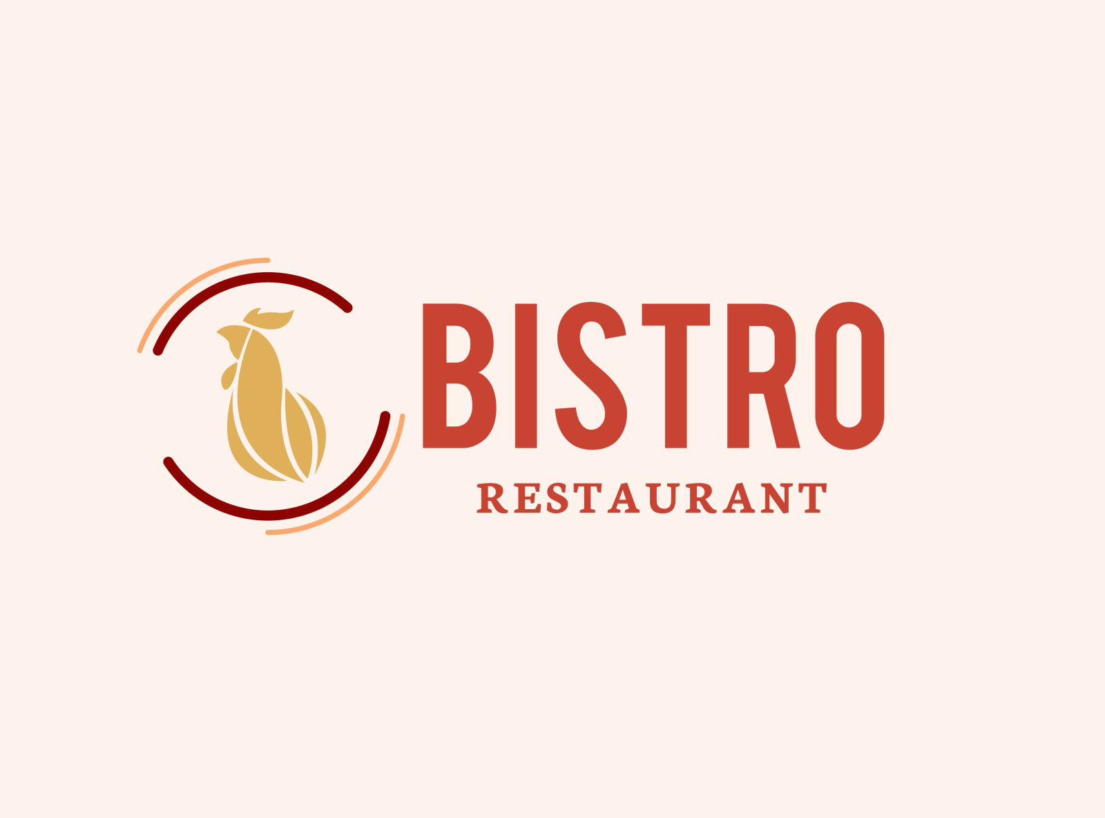 Restaurant logo design by Rehan on Dribbble