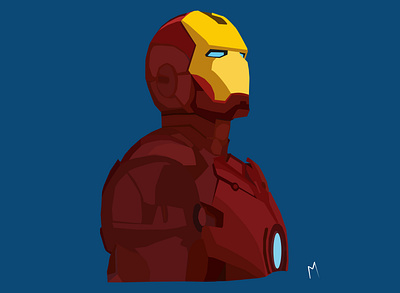 Iron Man Mark 3 3000 avengers avengersendgame design heroes illustration iron man ironman marvel minimal tonystark wall art wallpaper