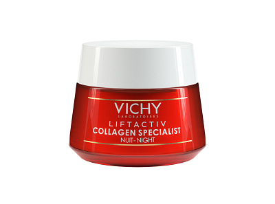 Vichy 3d product layout and visualisation 3d brand identity cinema4d cream lighting loreal modeling packagedesign packaging redshift3d rendering